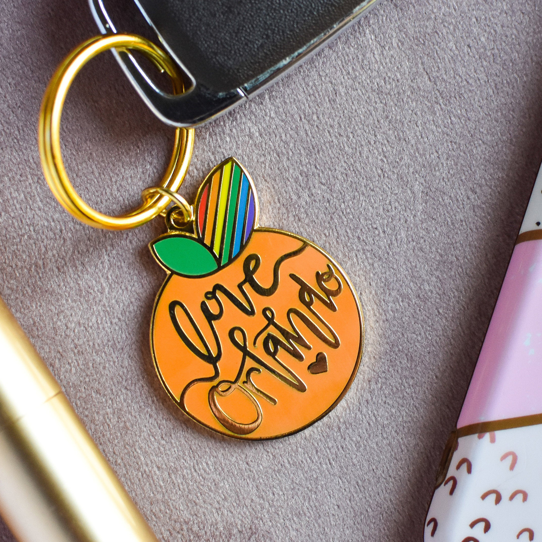 Love Orlando Enamel Keychain | Good Crowd // Good gifts for great people